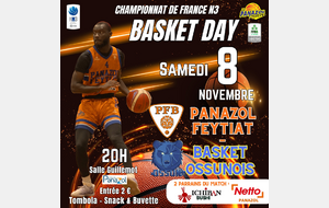 Match NM3 Panazol-Feytiat face au Basket Ossunois