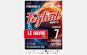 Match LF2 Feytiat face à Le Havre
