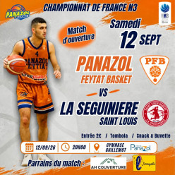 Match NM3 Panazol-Feytiat face à La Séguinière
